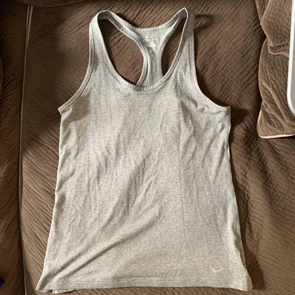 2/$25 Women’s Dri-Fit Nike Racerback Tank Top Grey